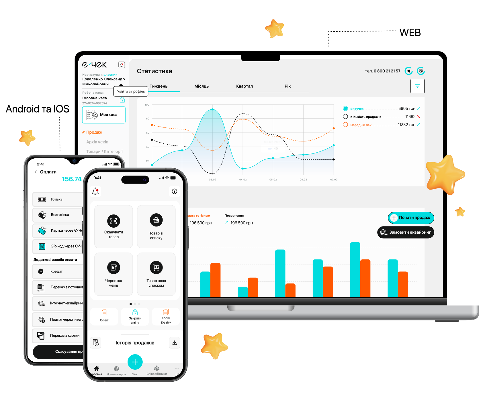 Є-Чек — на будь-якому вашому пристрої